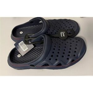 Navy Blue Slip-On Clogs